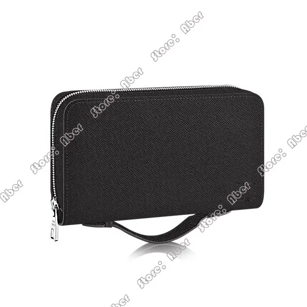 Aber Zippy XL Wallet portefeuilles à fermeture à glissière ronde Luxurys Designers étui pour femme Black Purse Woman Real Leather Passport Card Holder mens Bags Fashion clutch bag Designer