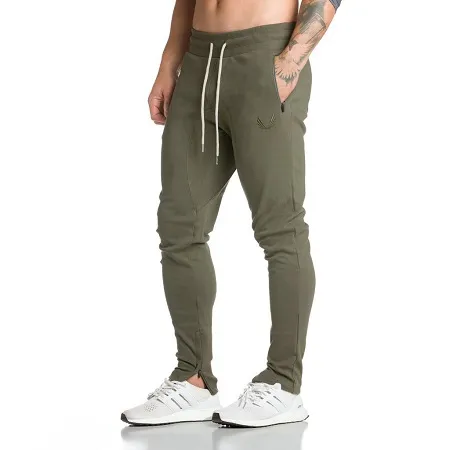 Nuevo diseño, ropa deportiva para hombre, pantalones elásticos informales para hombre, pantalones de entrenamiento físico, pantalones de chándal ajustados, pantalones de basculador para Males252Y