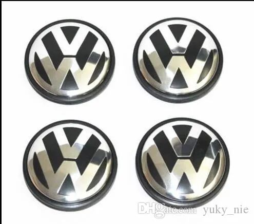 TAMPAS DO CUBO DO CENTRO DA RODA DE 56MM Apto para VW VOLKSWAGEN GOLF BEETLE JETTA 1J0601171240S