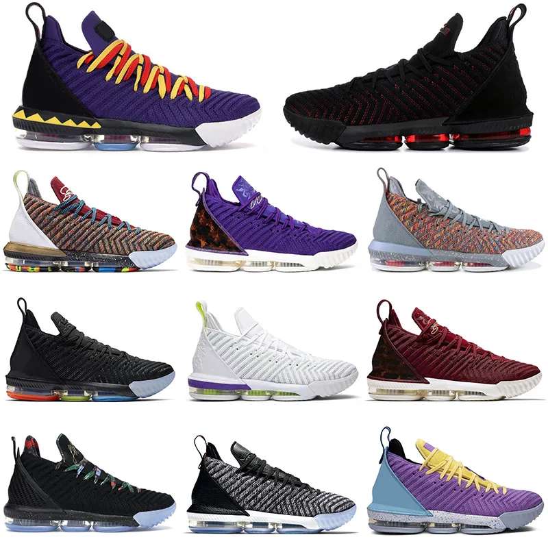 purple lebron 16s
