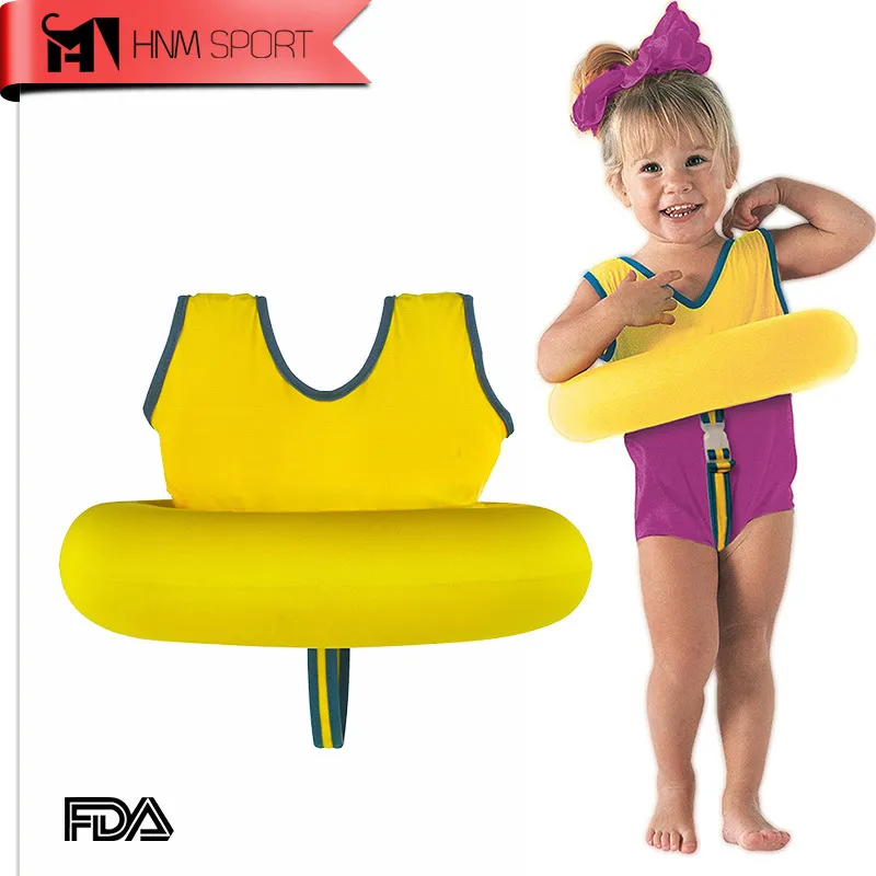 Hnm Sport Kids Life Jacket Vest Boys Girls Childrens Swim School Tot  Trainer Swimming Circle Ring Pool Accessories C19041201 From Shen8402,  $14.84