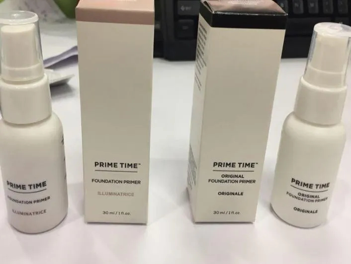 Top Quality Prime Time Exclusive Minerals Foundation Primer Illuminatrice Originals 2 teintes Via DHL Livraison gratuite