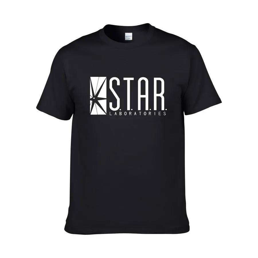 Star Labs Style Designer Shirts Katoen O-hals Letters Print Nieuwe Zomer Casual Type Hot Sale Korte Mouw