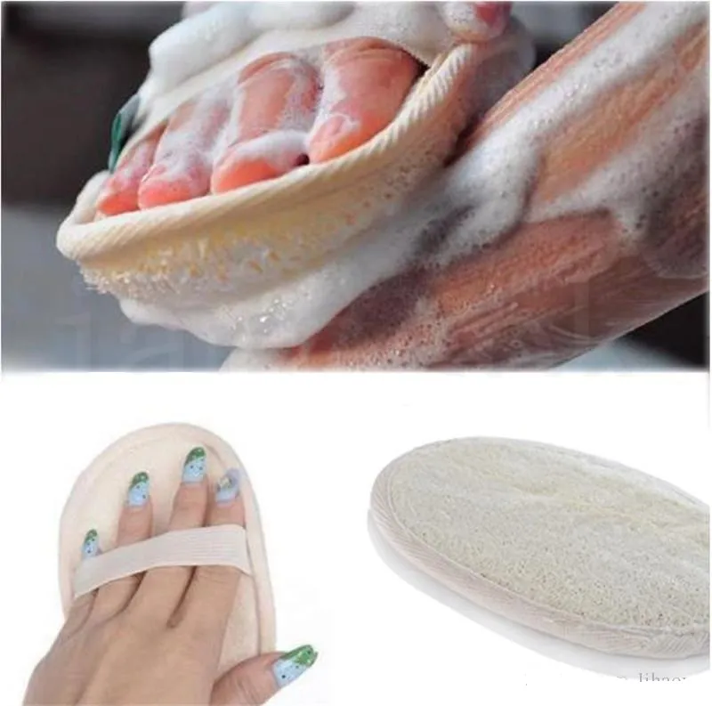 Miljövänlig naturlig kropp dusch kök cellulosa svampborste ansiktsbad gants loofah scrub svamp kuddar