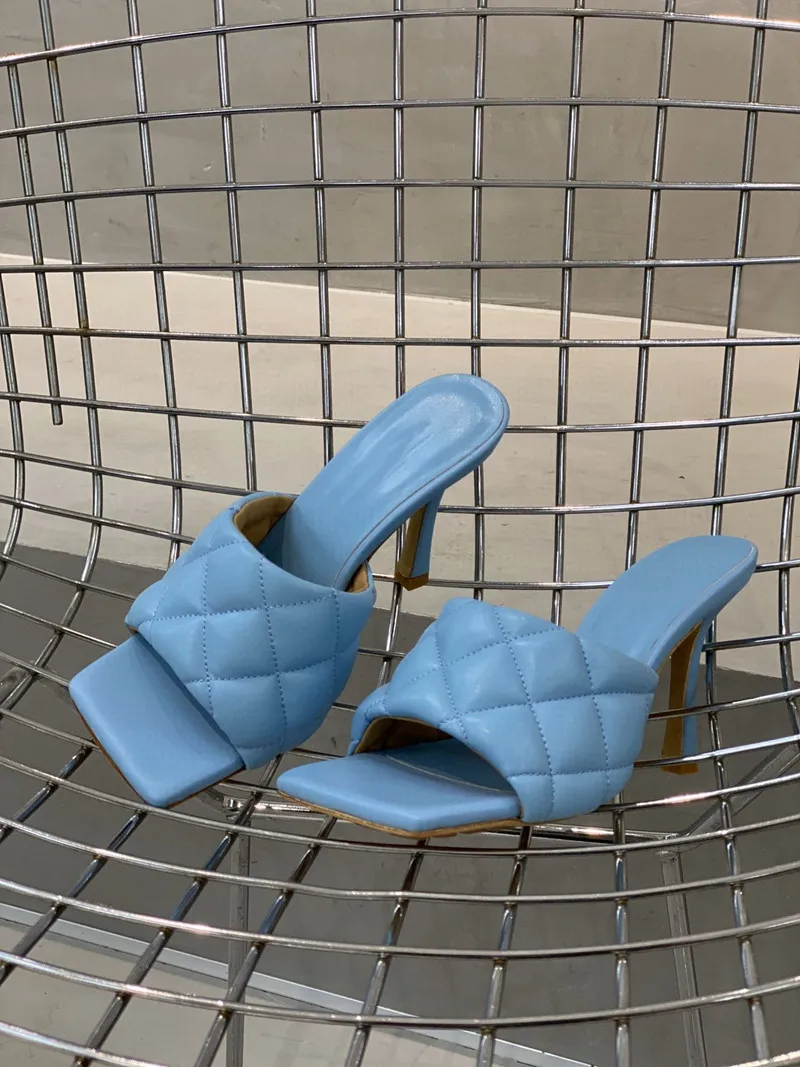 Luxury PADDED SANDALS IN NAPPA DREAM Designer Womens Slippers