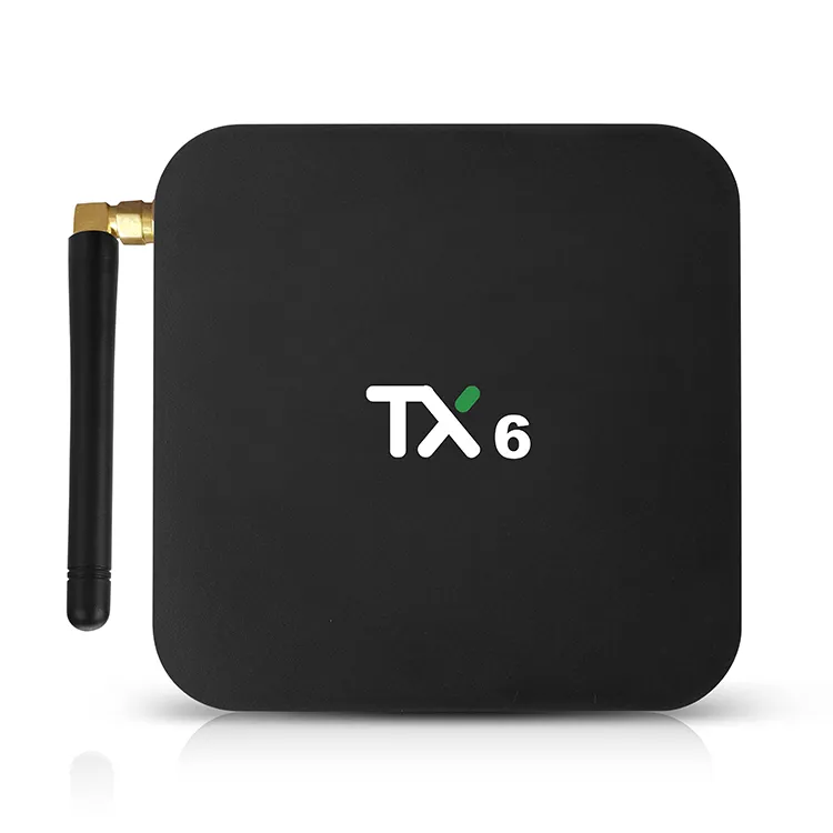 TX6 Akıllı TV Kutusu 2 GB 16 GB Allwinner H6 Android 9.0 Set Top-Box 2.4GHz WiFi Media Player