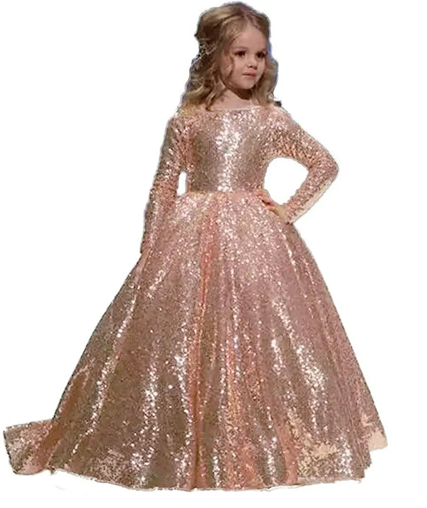 rose gold toddler dress Toddler Pink Sequin Dress Kids Kids Tallulah Sequin Tulle Dress Made To Order Rose Gold Sequin