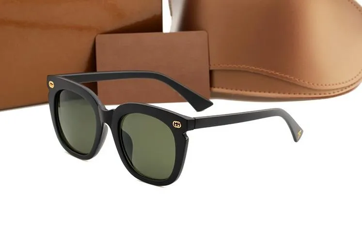 Neue klassische Box UV400 Marke J0165 Sonnenbrillen Retro Sonnenbrille für Männer und Frauen Sport fahren neue Spiegelbrillen kostenlos Versand