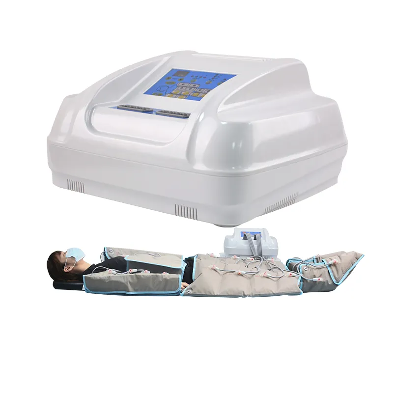 2in1 draagbare luchtdruk infrarood licht pressotherapie lichaam detox afslankmachine