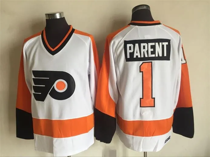 Philadelphia Flyers No26 Brian Propp Orange Home Jersey