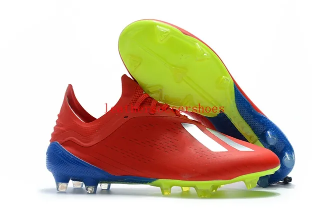 2019 Billiga Mens fotbollskor 18.1 FG High Ankel Fotboll Cleats 18 Accelerator Tango Football Boots Nya Tacos De