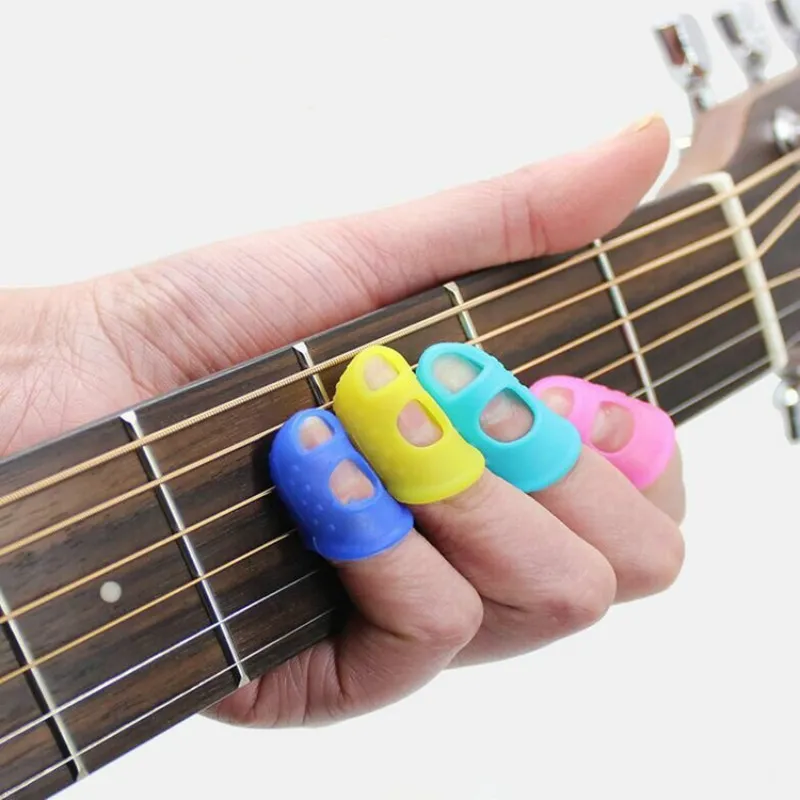 Sewing Notions & Tools Silicone Thimble Finger Protector Stitching  Needlework Tool Random Colors,Musical Instrument From Gavinuni, $33.75
