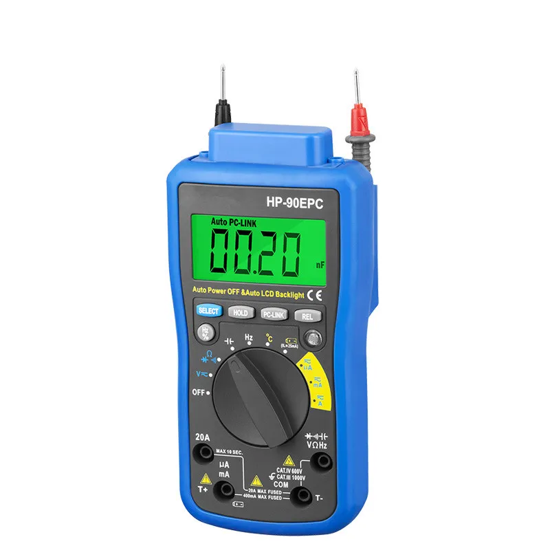 Wholesale HP 90EPC USB Digital Ut123d Smart Digital Multimeter With ...