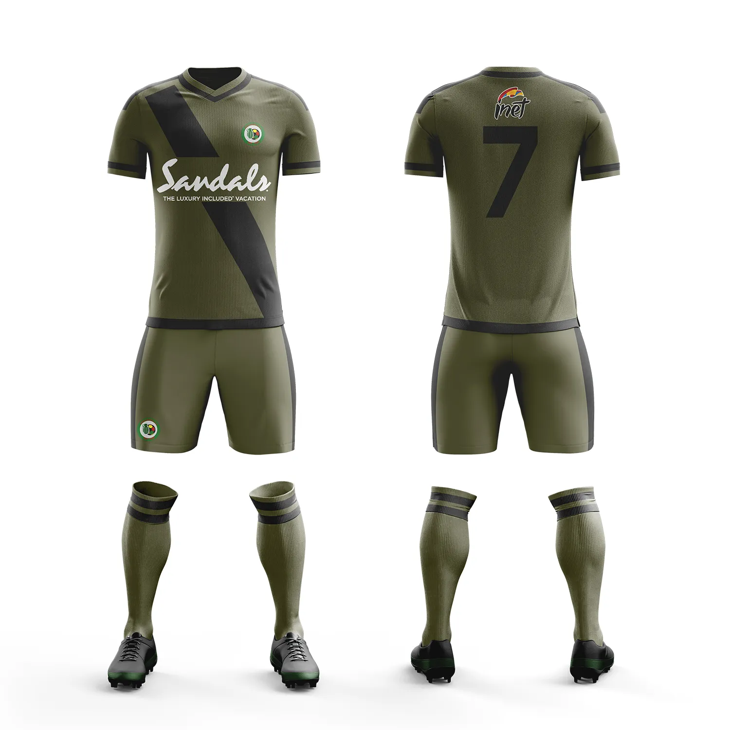 Camiseta de fútbol de manga corta con cuello en V en blanco para hombre, camisetas de fútbol para hombre, uniformes de fútbol lisos para adultos, personaliza cualquier logotipo, kits de fútbol