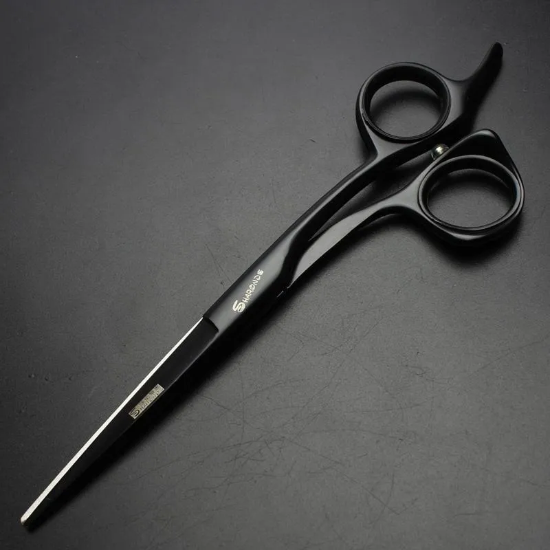 6" de corte de cabelo preto tesoura kits cabeleireiro clipper japoneses cabeleireiro tesoura tesouras do cabelo quentes para