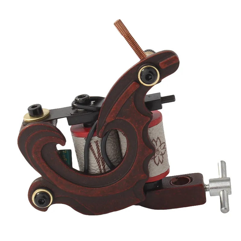 Handmade copper tattoo machine High Quality coil Machine for Shader Body Art Gun Makeup Tool