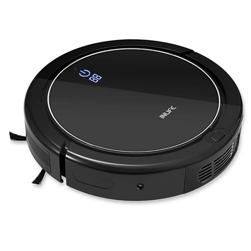 Compra Aspirador Robótico Inlife I7 Con Succión Fuerte Que Puede Contener  Polvo, Restos De Leguminosas, Cáscaras De Semillas Y Otros Desperdicios  Barato | Entrega Rápida Y Calidad | Es.Dhgate
