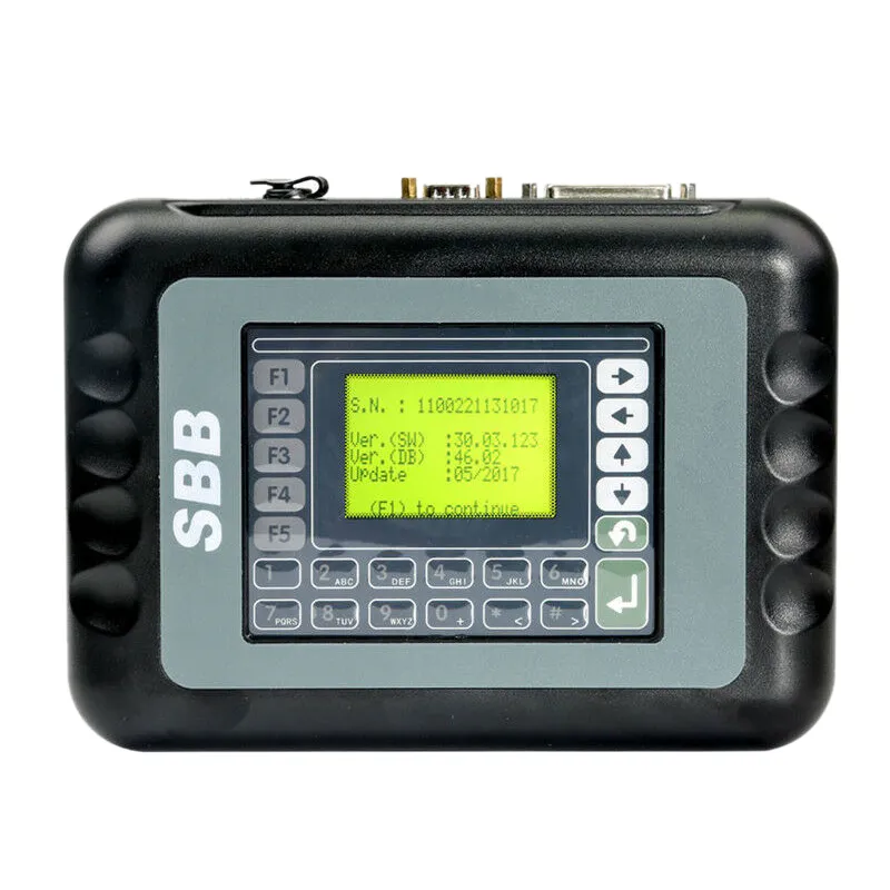 Programmatore di chiavi automatiche immobilizzatore OBD2 Silca SBB V33.02 Chiave transponder universale per creatore di chiavi