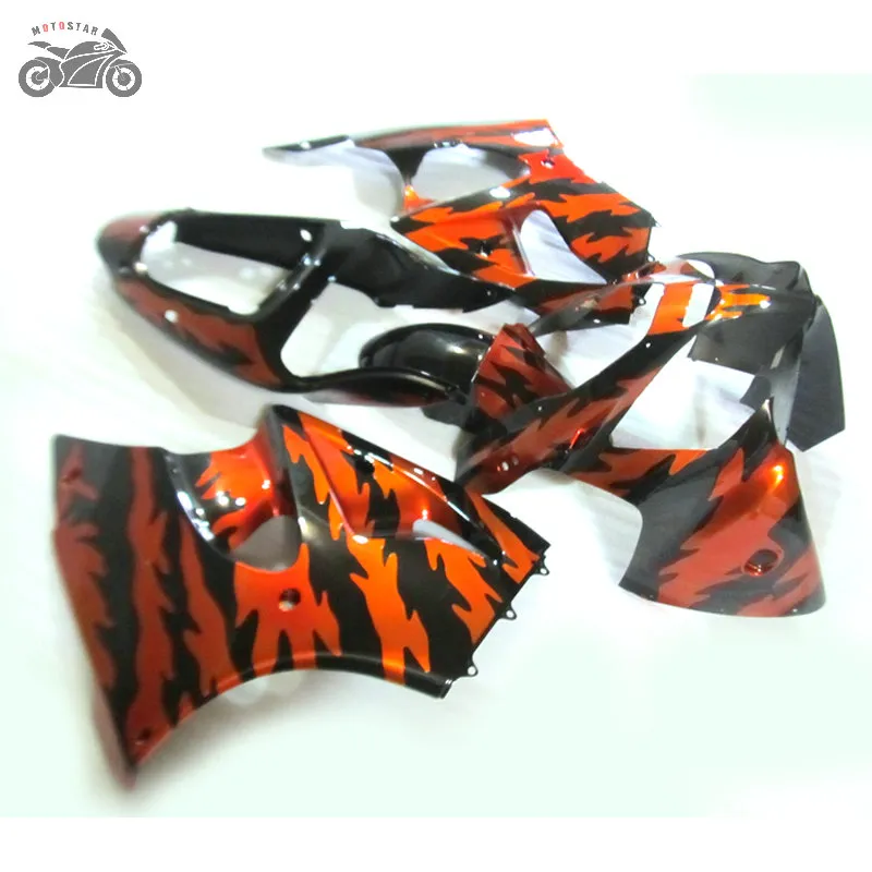 Piezas de motocicleta carenado para kawasaki custom 2005 2006 2007 2008 zzr600 0508 road race juego de carenados de inyección zzr600 05 06 07 08