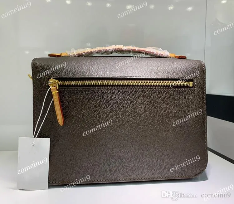 Kvinnors messenger väska oxid läder axelväskor 40780 Emboss läder crossbody handväska w handtag rem täcke designer handväskor hög kvalitet