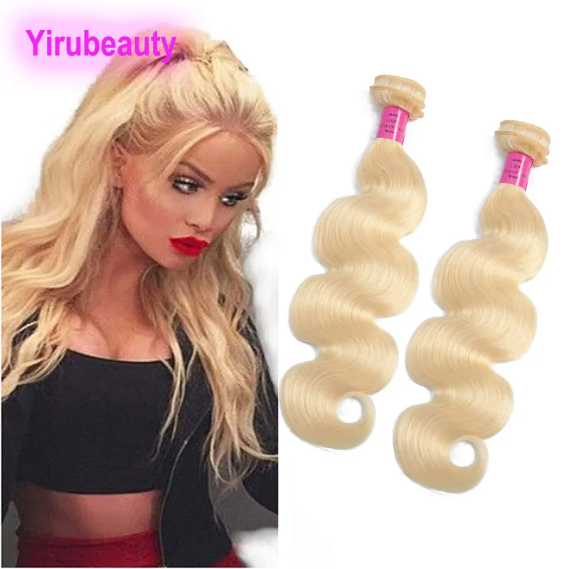 Malaysian Human Hair Extensions Natural Color Body Wave 613 