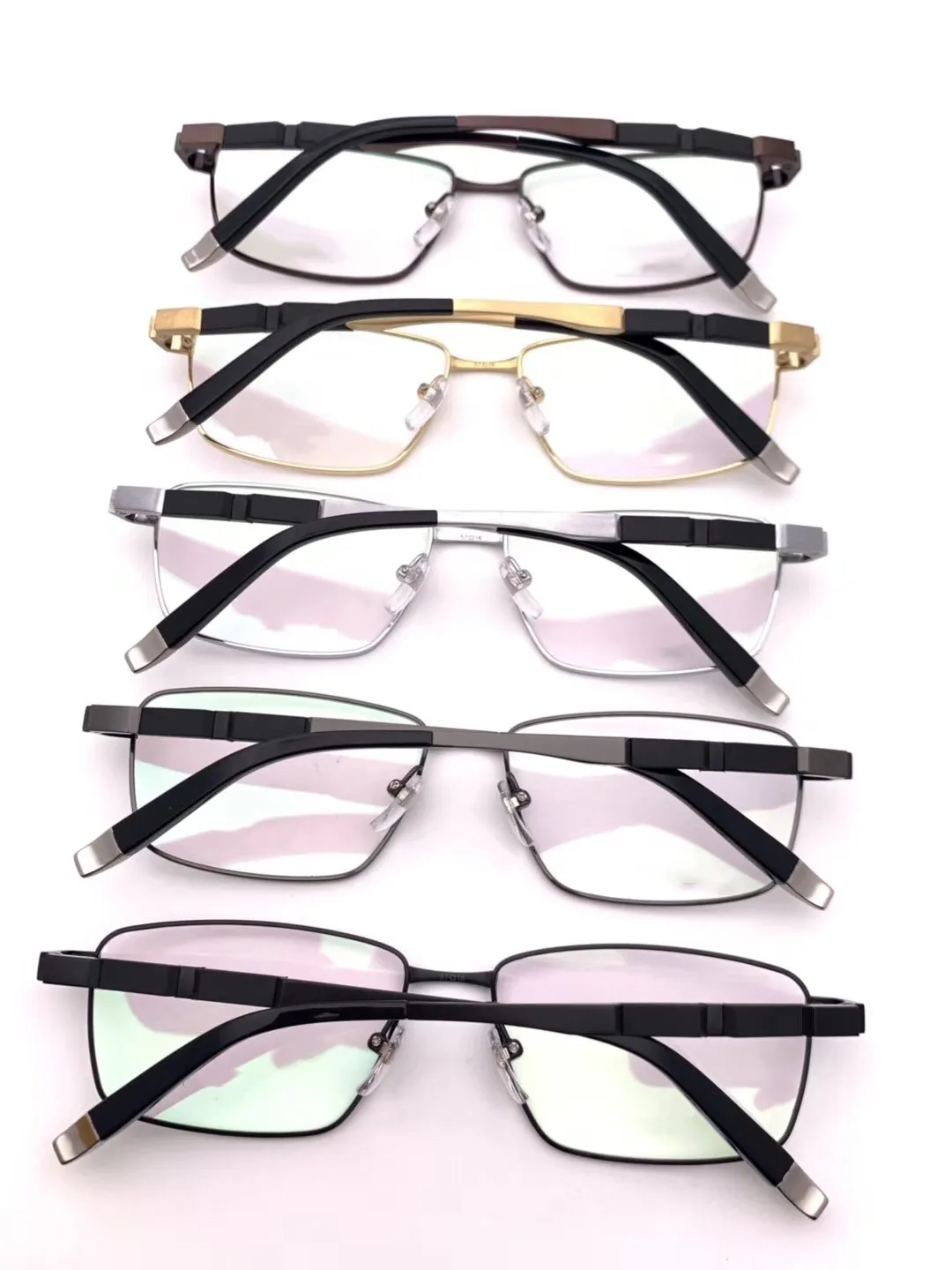 الجملة أزياء النظارات أدلة الفاخرة الرجعية خمر الرجال 19700 تصميم شعار الذهب إطار الليزر النساء أعلى جودة مع حزمة 57-16-146