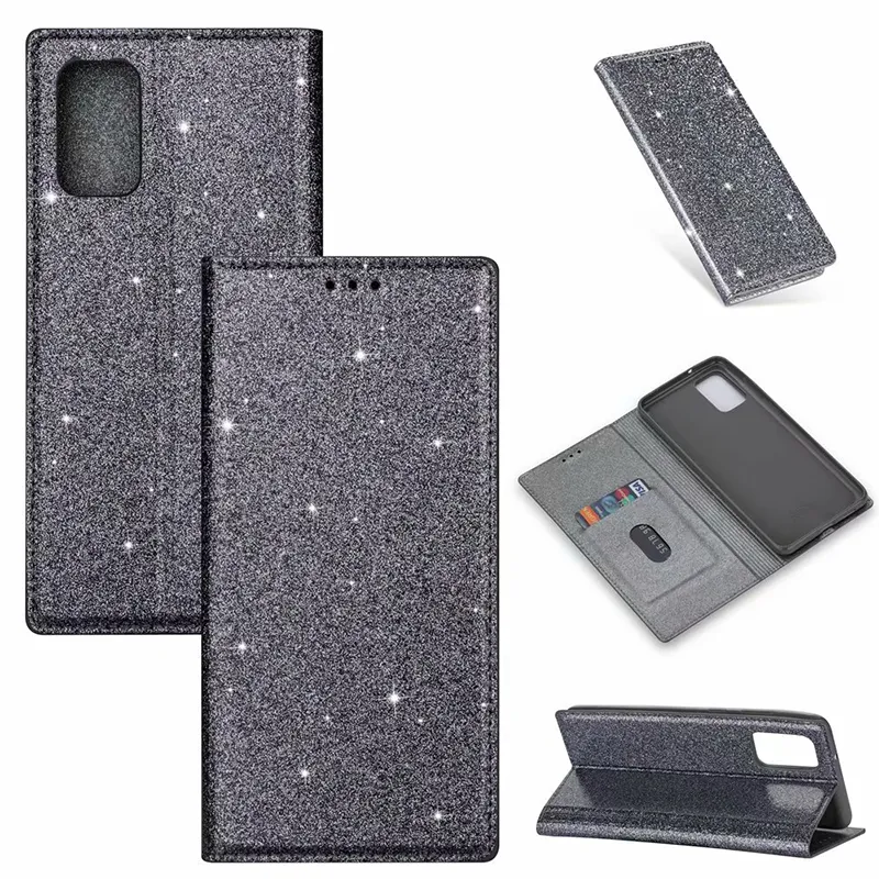Bling ЯРКИЯ Магнитный кожаный бумажник чехол для Samsung S7 S8 S9 PLUS NOTE8 NOTE9 NOTE10 PLUS A10 A20 A30 A40 A50 A60 A70 A20E