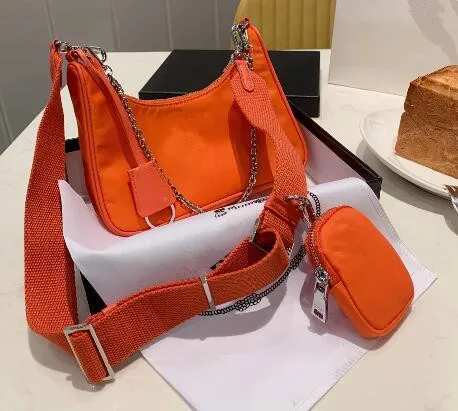 Modische Taschen, Nylon-Gürteltasche, Brusttasche, Geldbörse, Match-Stoff-Tragetasche, Canvas-Handtaschen, Ketten-Tragetasche, Fallschirm-Stofftasche, Umhängetasche