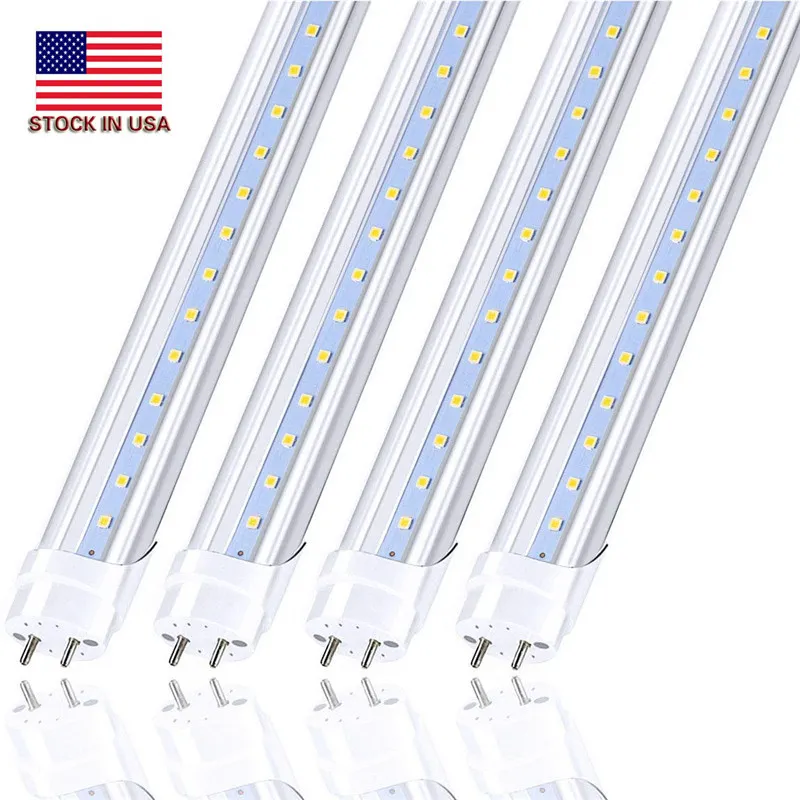 2018 New Arrival Time-limited 85-265v Milky Cover T8 Led Lights 5ft Split Tube 1500mm 22w 28w Energy Saving Lamp Bulbs High Lumen Ac85-265v