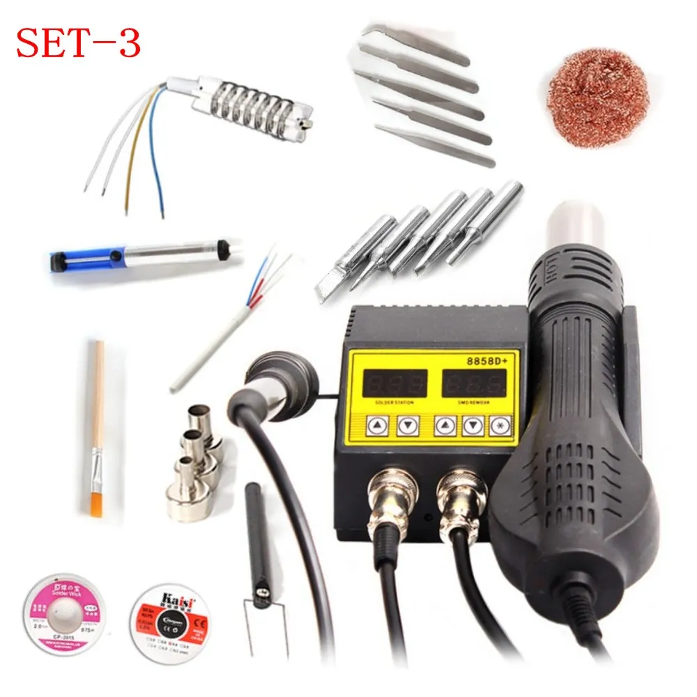 Wholesale SMD BGA Rework Station Hot Air Soldering Station Hot Air Gun