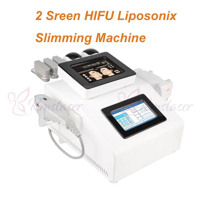 2 W 1 HIFU Liposonix Odchudzanie 5 wkładów Wysoka intensywność Funkcjonowany Ultradźwiękowy Ciało Szczupła Twarzowa Skóra Dokłada