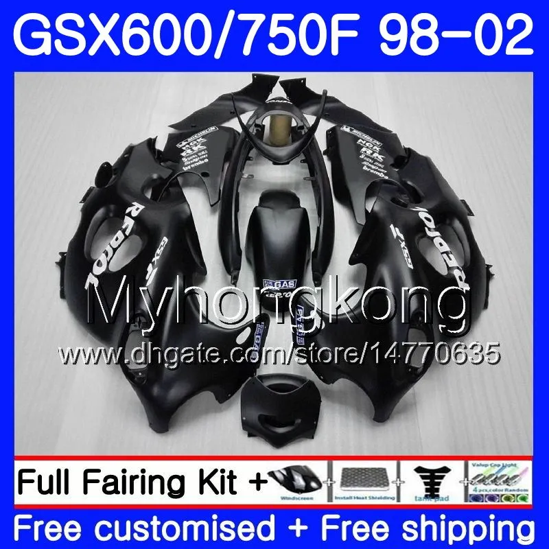 Ciało dla Suzuki Katana GSXF 600 750 GSXF750 98 99 00 01 02 292HM.15 GSX 750F 600F GSXF600 Matte Repsol Hot 1998 1999 2000 2001 2002 2002