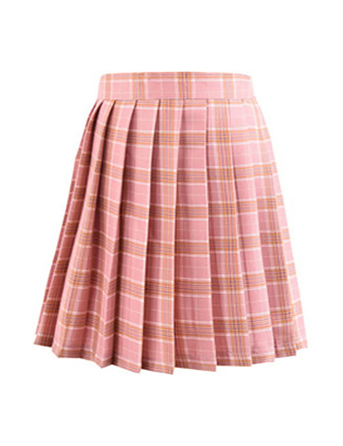 2020 Available Cheap with Uniform Skirts Cosplay Plaid Skirt with different colors size Homecoming Dresses JK01