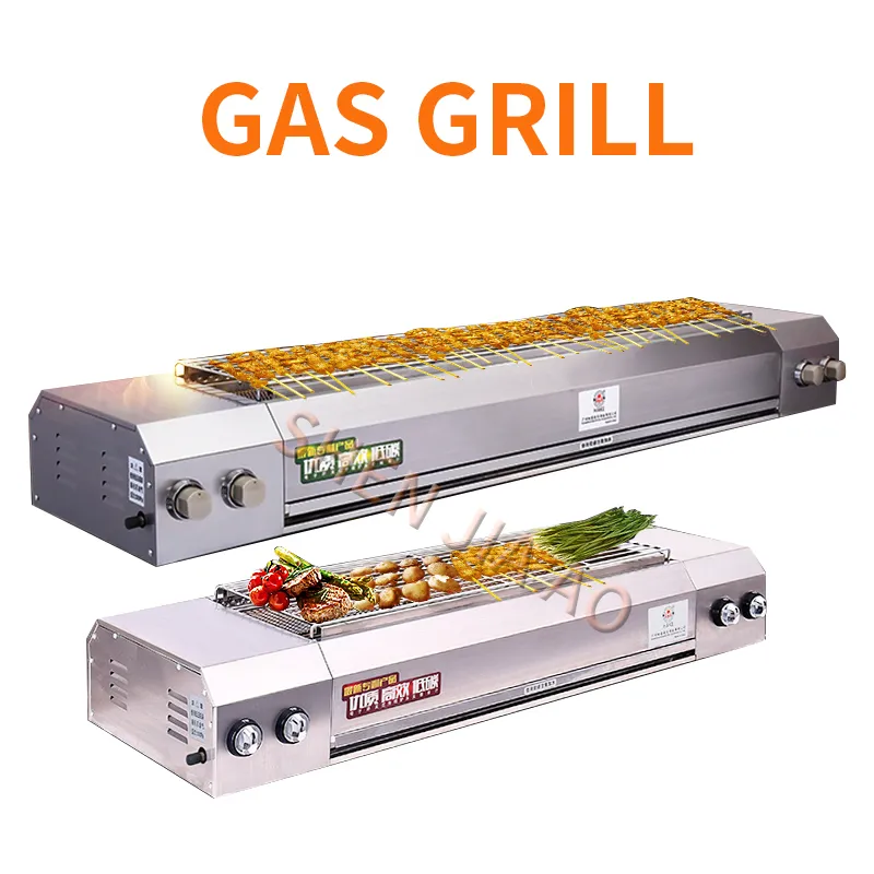 KE 104A Stainless Steel Smokeless Gas Natural Gas Liquefied Grill