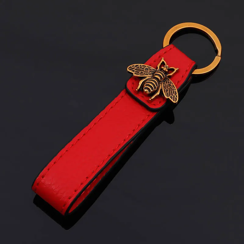 Bee Fox Design Genuine Leather Keychains For Aftermarket Key Fob Stylish  Bag Charms Pendants For Men And Women From Yambags, $2.85