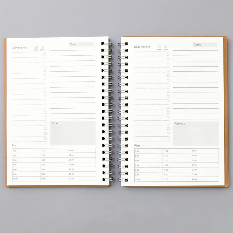 Cuaderno Planificador De Día – Cuaderno De Lista De Tareas