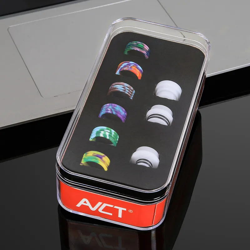 드립 팁 키트 에폭시 수지 세트 AVCT 810 510 스레드 교환 가능한 커넥터 혁신적인 마우스 피스 키트 흡연 액세서리