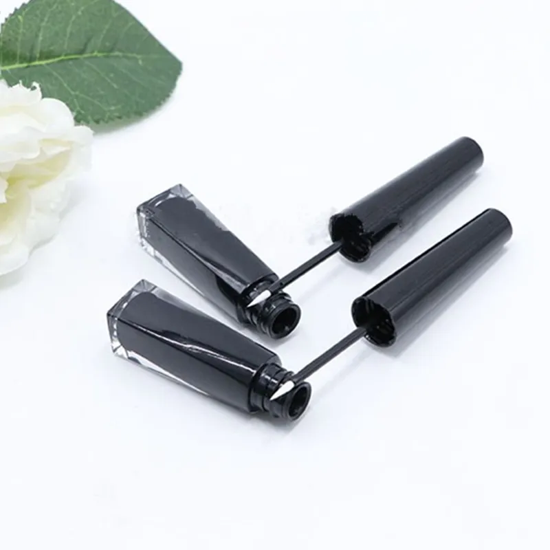 3ml Preto Maquiagem vazio delineador líquido garrafa reutilizável aplicador sobrancelha Enhancer crescimento dos cílios Tubos para Soro F3508