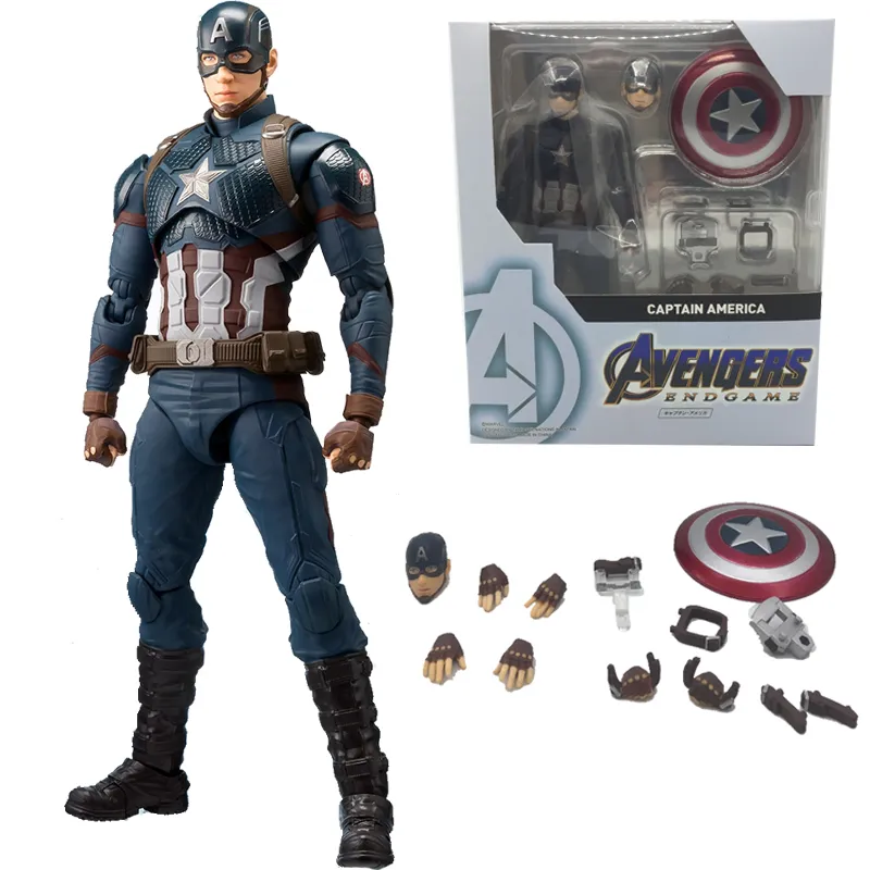 SHF Marvel Avengers 4 Endgame Marvel American Captain America