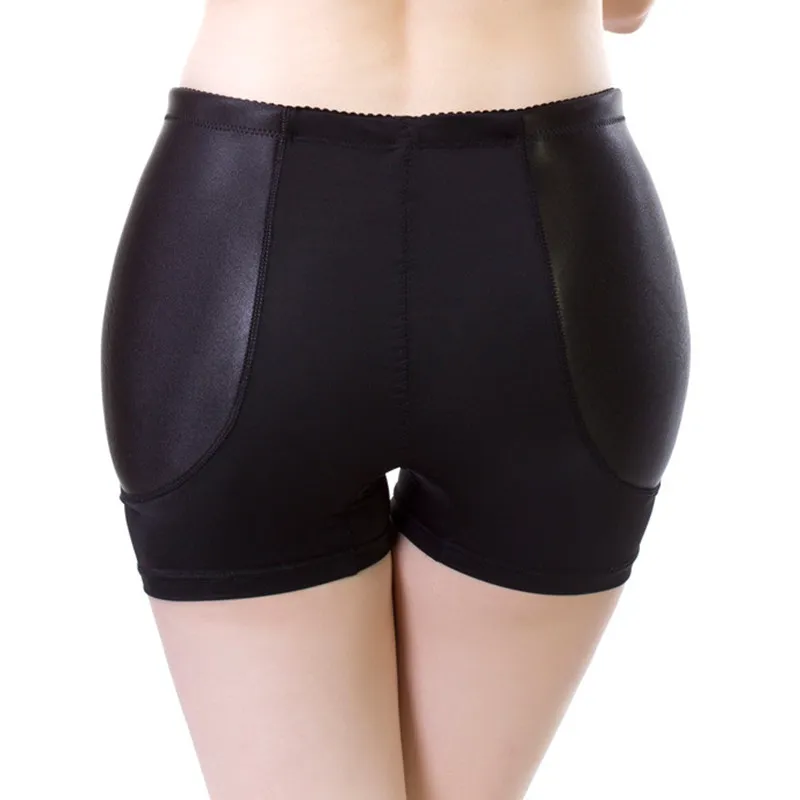 Drag Queen och Women Panties Butt Enhancer Knickers Hip Up Underkläder Padded Briefs Shemale Shaper Breast Forms Sexig Sponge Pad Butt En förbättring