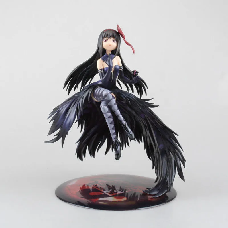 New Anime Puella Magi Madoka Magica Homura Akemi PVC Action Figure 24cm Japan Anime Figure Model Toys Collectibles Gift