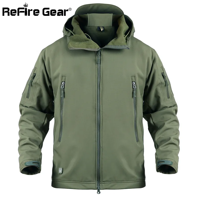 Mens waterproof military jacket sale