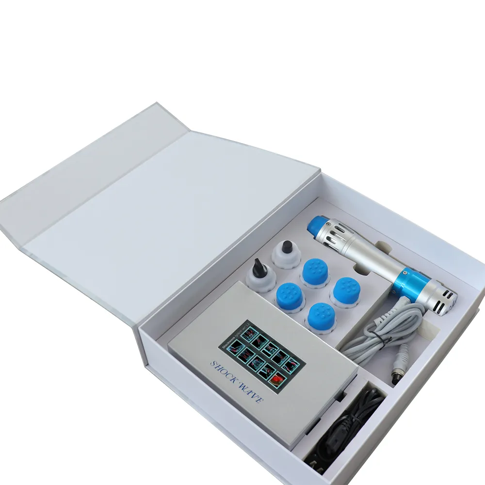 Home Gebruik Fysiotherapie Apparatuur Shockwave Fysiotherapie Machine 7 Behandeling Tips Schok Wave Therapie Apparatuur Elektrisch voor Ed