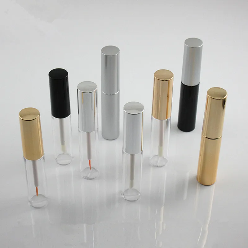 20pcs 8ml Empty Eyeliner Container Bottle Tube With Brush,Empty Liquid Lip Gloss Bottle Applicator Refillable Tube F2147