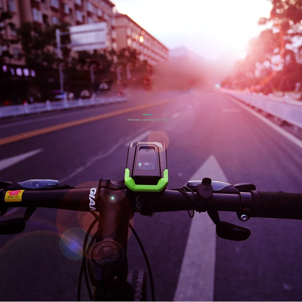 USB wiederaufladbare Fahrradlicht LED Mountainbike Licht Front Radfahren Schrank Zubehör Scheinwerfer Camping # 3N13