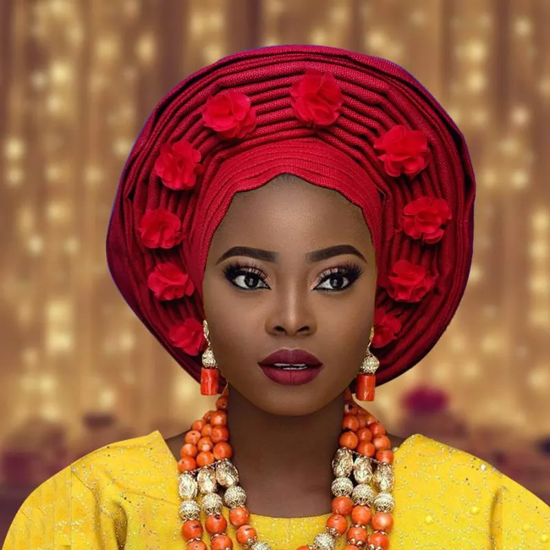 Auto Traders Gele African Headtie With Big Brim For Nigerian And ...