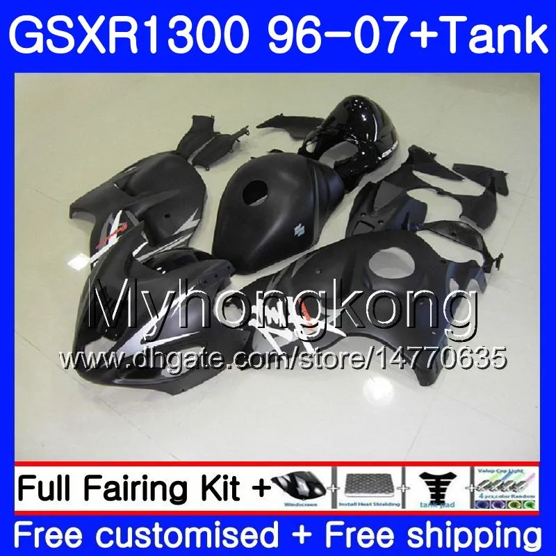 BODY DO SUZUKI GSXR 1300 1996 2002 2003 2004 2004 2006 2007 333HM.112 GSXR-1300 GSXR1300 Płaskie czarne Hayabusa 96 02 03 04 05 06 Owalnia