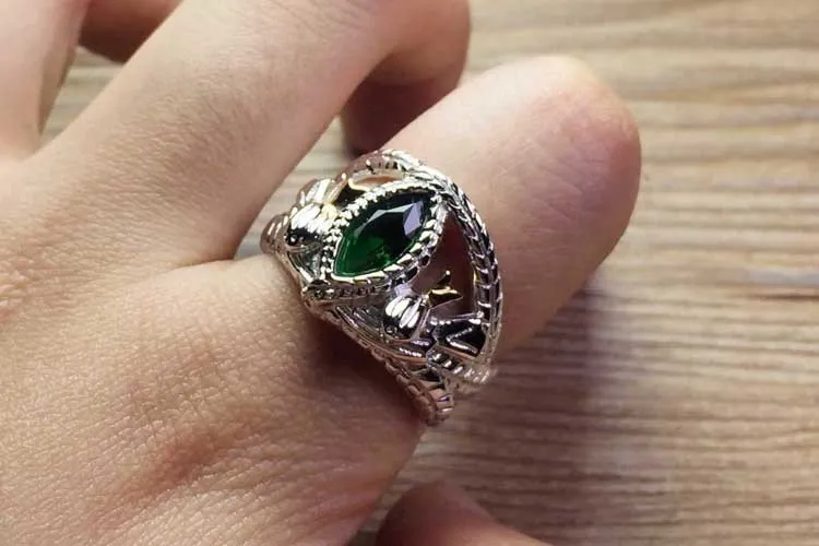 The Lord Of Rings 925 Sterling Silver Aragorn Ring Of... From Linjun07 ...