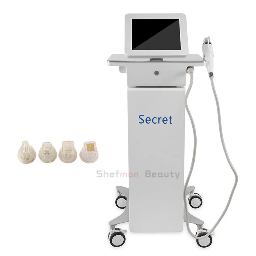 Machine à micro-aiguilles RF fractionnée, 4 conseils, radiofréquence, rajeunissement de la peau, soins de la peau, Machine de beauté, Salon de coiffure, clinique