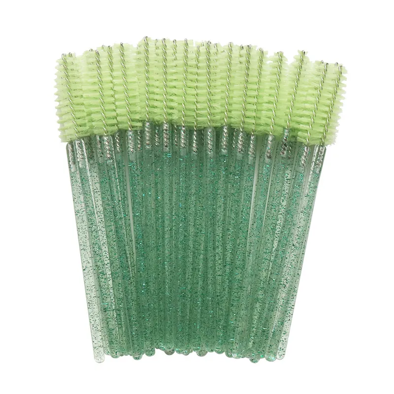 Brosses à cils claires jetables Applicateur d'extension de cils colorés Brosses à cils transparents Baguettes de mascara Cosmétiques Outil de maquillage